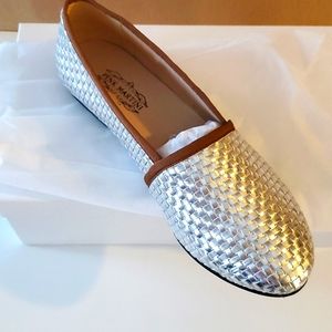 Pink Martini Metallic flats